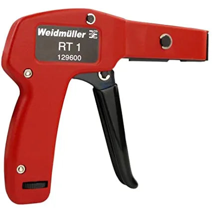RT 1 Pinza de apriete para cinchos de ancho 2.5-4.8mm Color rojo