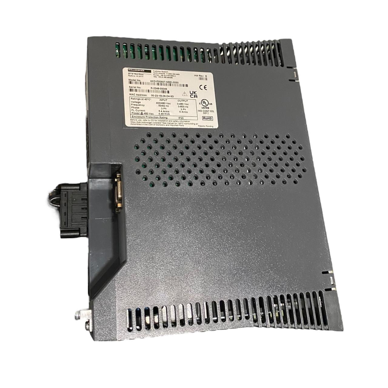 Kollmorgen Akd-p00607-nbei-0000 servodrive