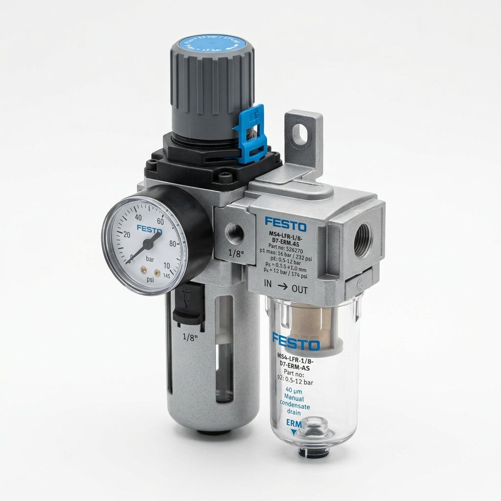 FESTO MS4-LFR-1/8-D7-ERM-AS