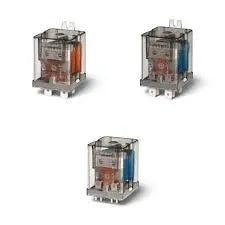 Relevador de potencia sin aleta 6 pines 24VCD 1NA+1NC AgCdO 20A 250V