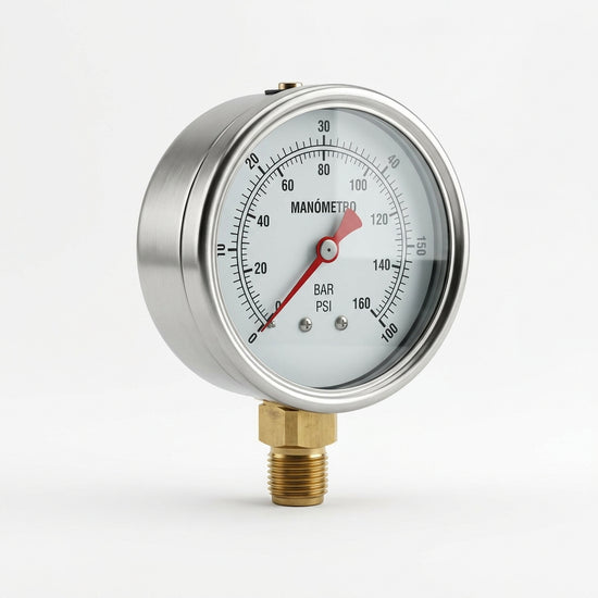 BIND G2535L 2-1/2  ManoMetro 0-10000 PSI
