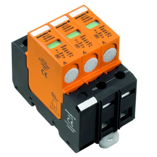 VPU II 3 280V/40kA Protector de sobretensión trifásico TN-C L1+L2+L3 230V 40 kA