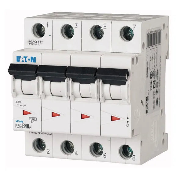 PLS6-C40/4-MW Xpole Interruptor termomagnético (ITM) 4P 40A 6kA Curva C