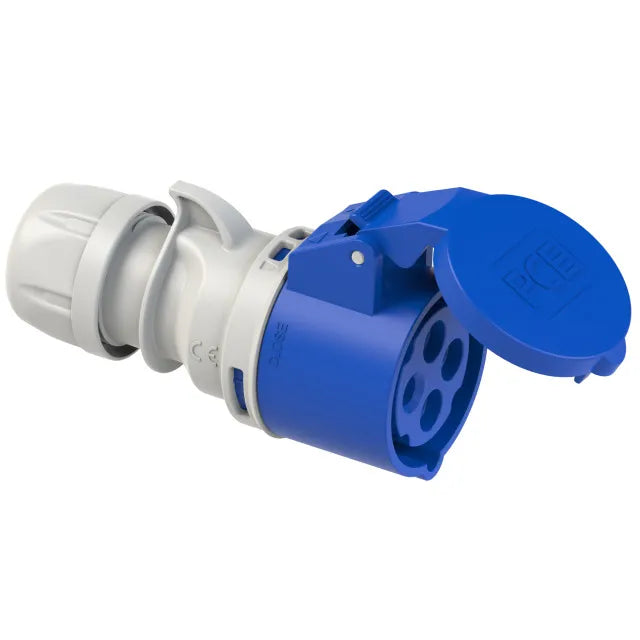 2202 Base aerea 3P+T 9H 16A 230V IP44 Azul