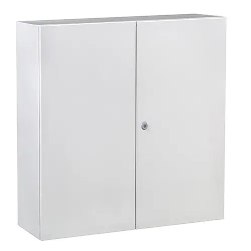 ARGENTA Gabinete mural de chapa de acero 2P 1200Hx1200Wx400Dmm RAL7035 IP55