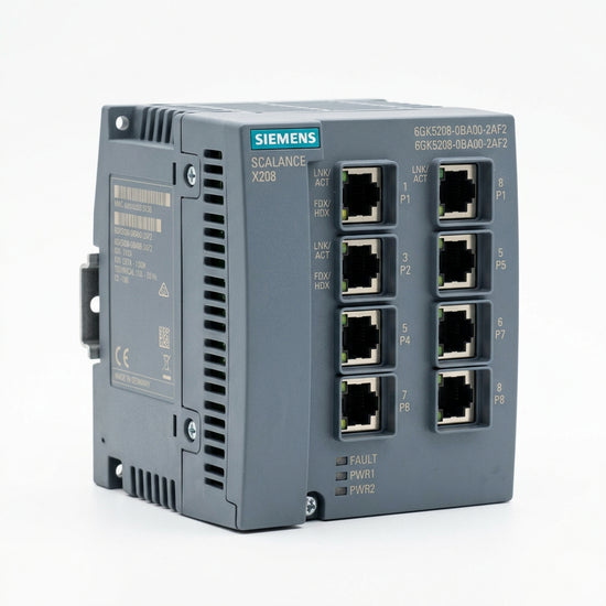 SIEMENS 6GK5208-0BA00-2AF2 SWITCH GESTIONADO PLANO