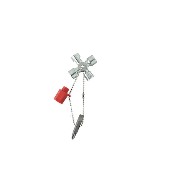 CROSS-KEY UNIVERSAL S Mini llave universal en cruz para armarios de distribución