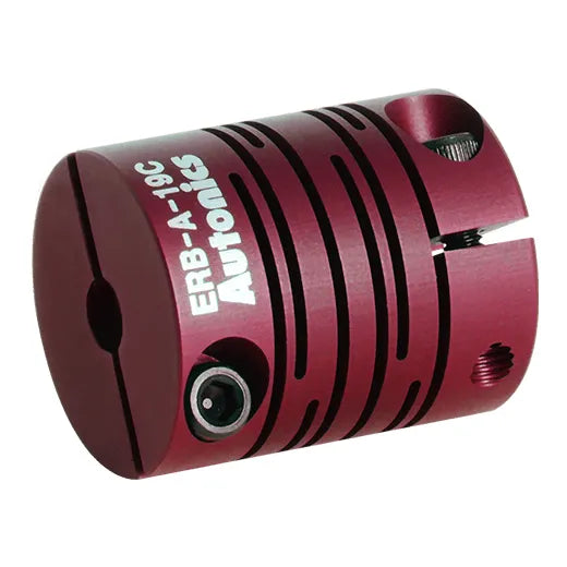 ERB-A-19C-06/06 Cople radial flexible doble de aluminio Ø06/06mm