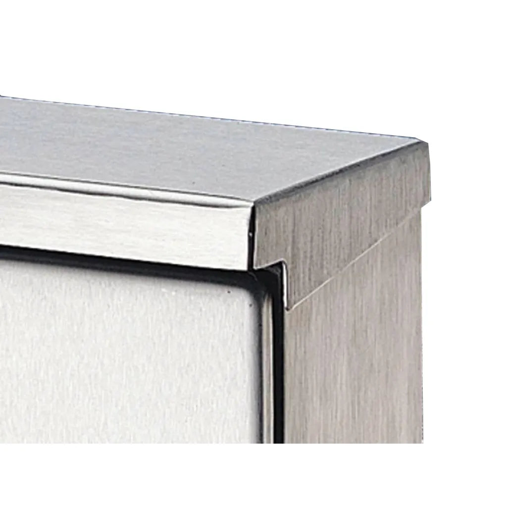 SZ Tejadillo de acero inoxidable Para gabinetes 200Wx155Dmm