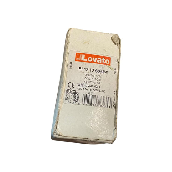 Lovato BF12 10  AC3 12A contactor trifásico
