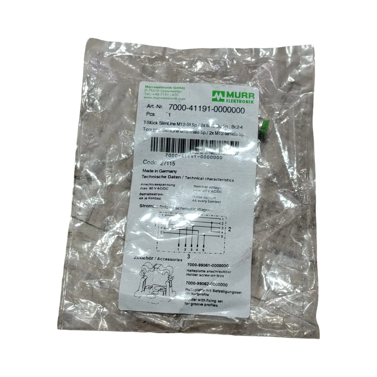 MURR ELEKTRIK 700-41191-0000000