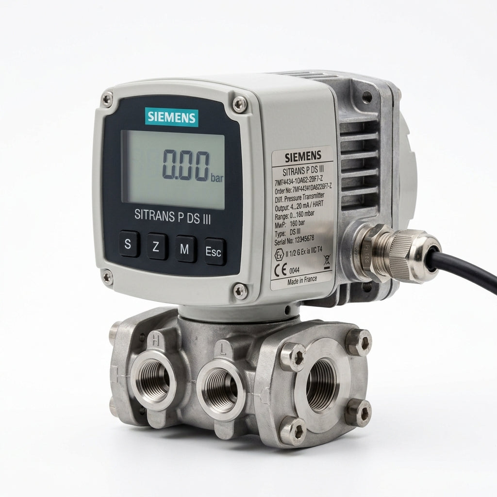 Siemens 7mf4434-1da62-2bf7-z SITRANS P Transmisor de potencia