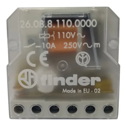 Telerruptor electromecánico desviador de 4 secuencias 110VCA 2NA 10A 250V Panel