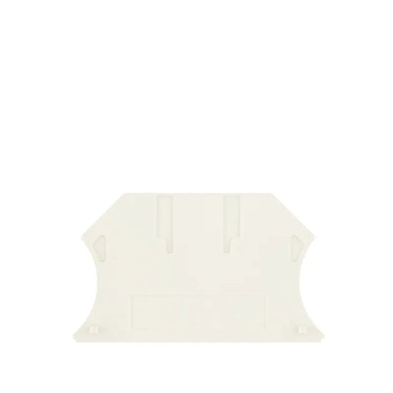 WAP 2.5-10 WS Tapa final para clema WDU 2.5-10 Color blanco