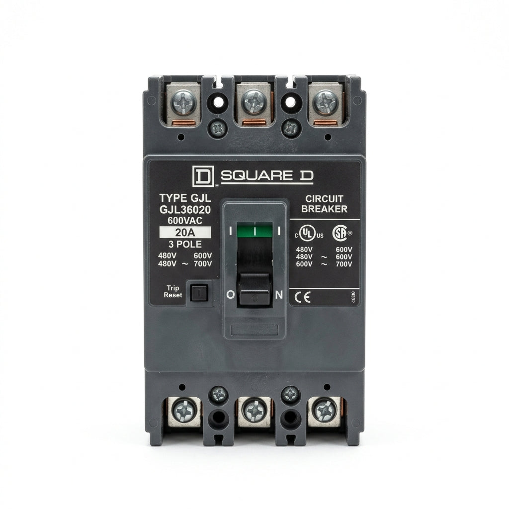 SQUARE D GJL36020 INTERRUPTOR (con detalle)