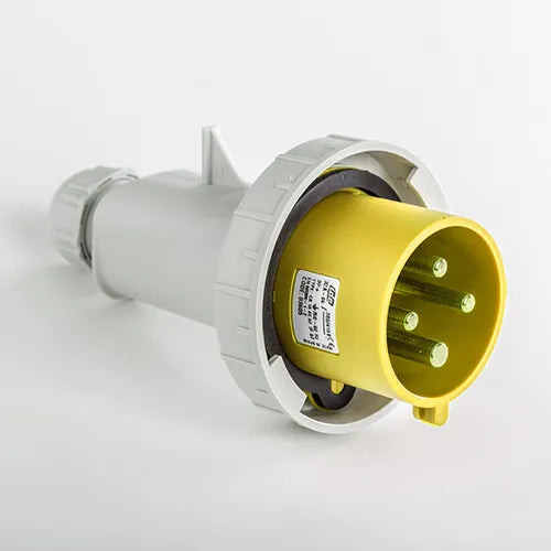 CLAVIJA AEREA 32A 3P+T 110V 4H AMARILLO IP67
