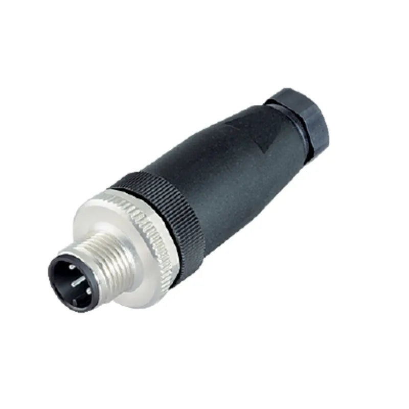 SAIS-3/9 Conector macho recto M12 3P PG9 Codigo A IP67