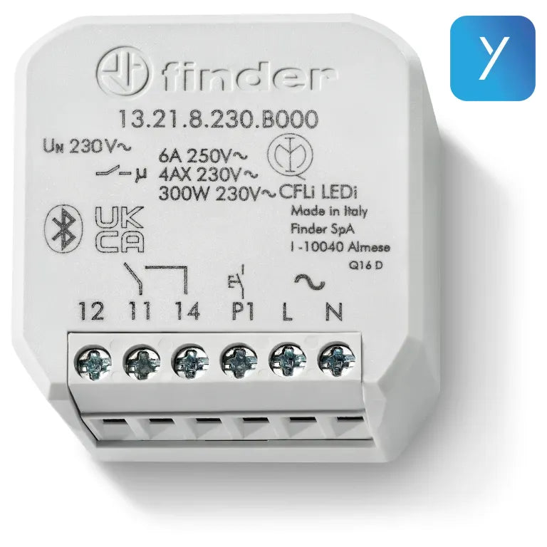 Relé multifunción electrónico con Bluetooth YESLY 250VCA 1NA 16A 230V