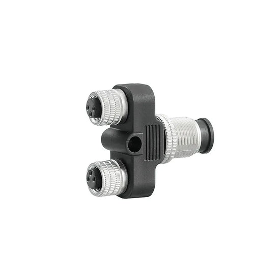 SAI-Y-4-4/2-4 M12/M8 Conector Y 1 macho M12 2 hembra M8 4P