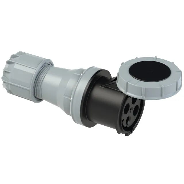 5755 Base aerea 3P+T 7H 125A 500V IP67 Negro