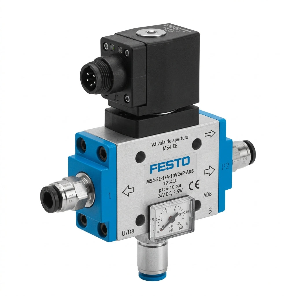 FESTO MS4-EE-1/4-10V24P-AD8