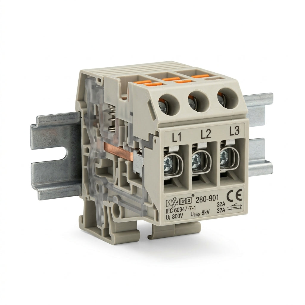 Wago 60947-7-1 bloque terminal