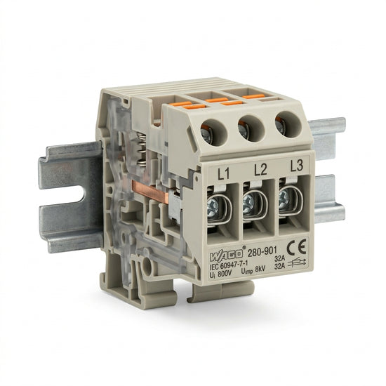 Wago 60947-7-1 bloque terminal