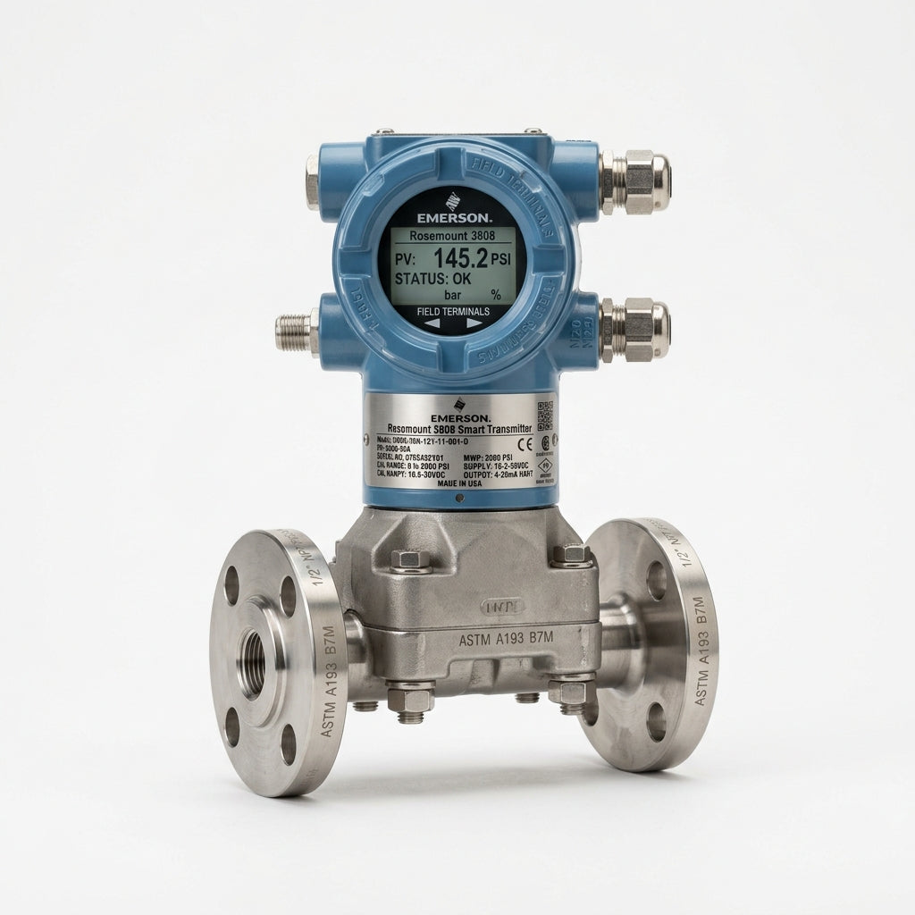 Emerson 3808-30a-121-11-001-d transmisor multivariable de presión