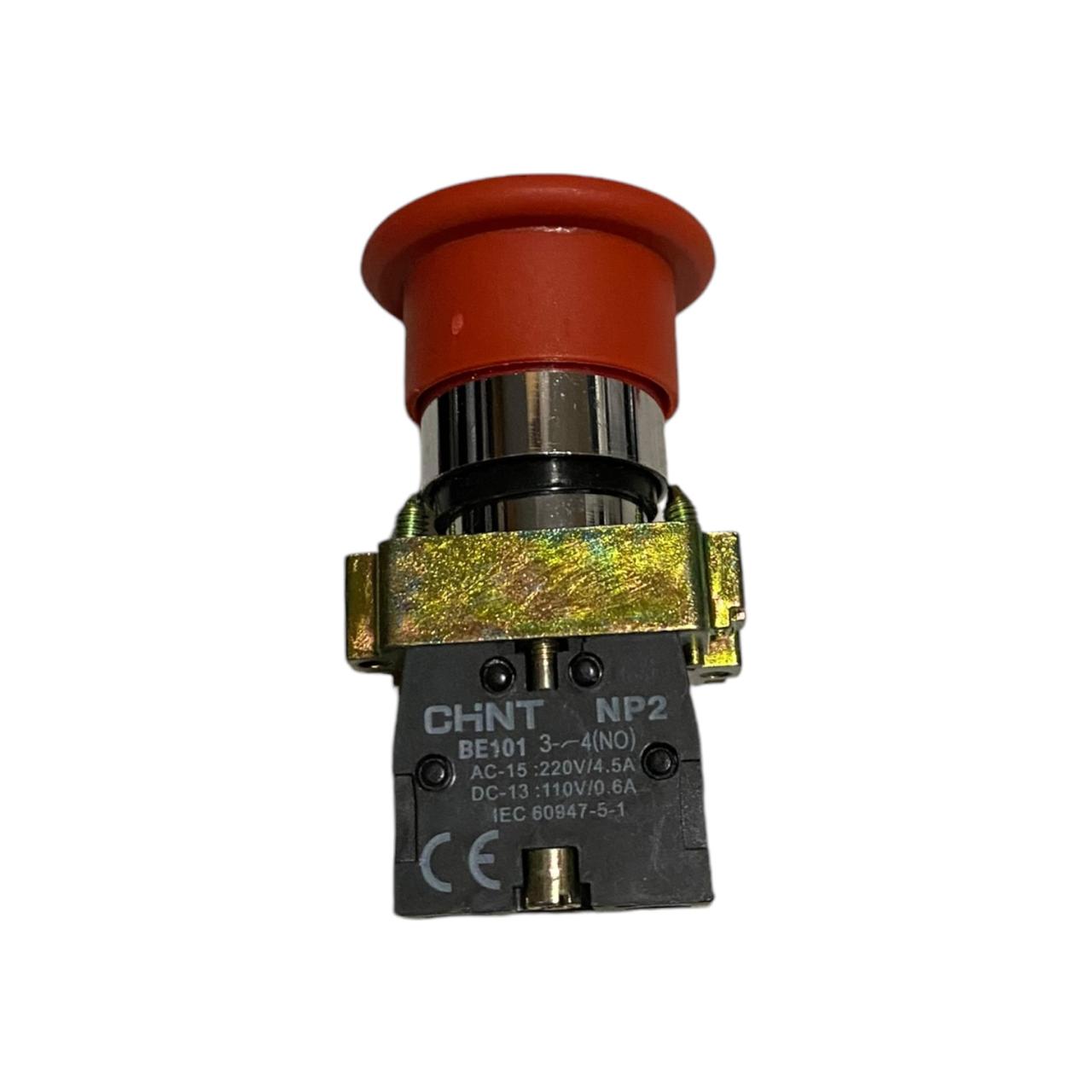 Chnt Np2 Be101 botón de paro para paro de emergencia