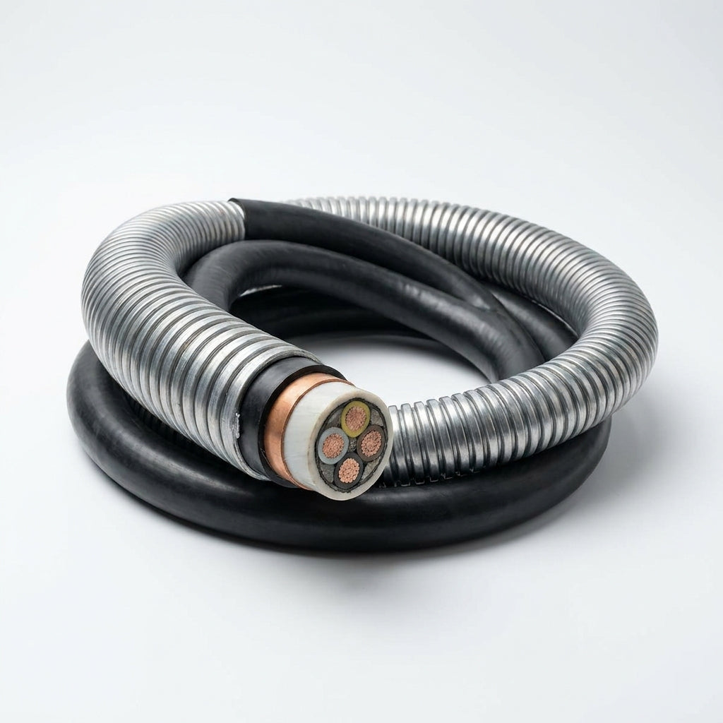 BIND 00350173. CABLE OLFLEX CLASSIC 100CY CAL. 14 AWG 4G COND AISL. PVC CUBIERTA PVC INT. GRIS/ EXT. TRANSPARENTE C/MALLA DE COBRE