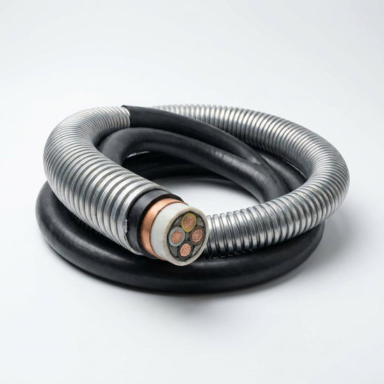 BIND 00350173. CABLE OLFLEX CLASSIC 100CY CAL. 14 AWG 4G COND AISL. PVC CUBIERTA PVC INT. GRIS/ EXT. TRANSPARENTE C/MALLA DE COBRE