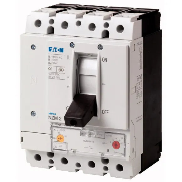 NZMB2-4-A160 ITM tetrapolar caja moldeada 160A 690V 25kA IP20 Tamaño 2