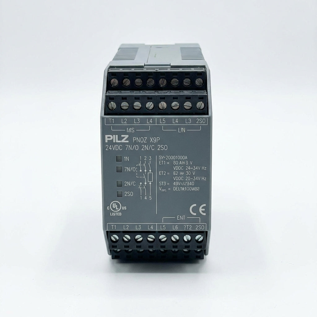 PILZ PNOZ X9P 24VDC 7N/O 2N/C 2SO