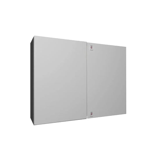 AX Gabinete mural de chapa de acero 2P 760Hx1000Wx300Dmm RAL7035 IP55 NEMA 12