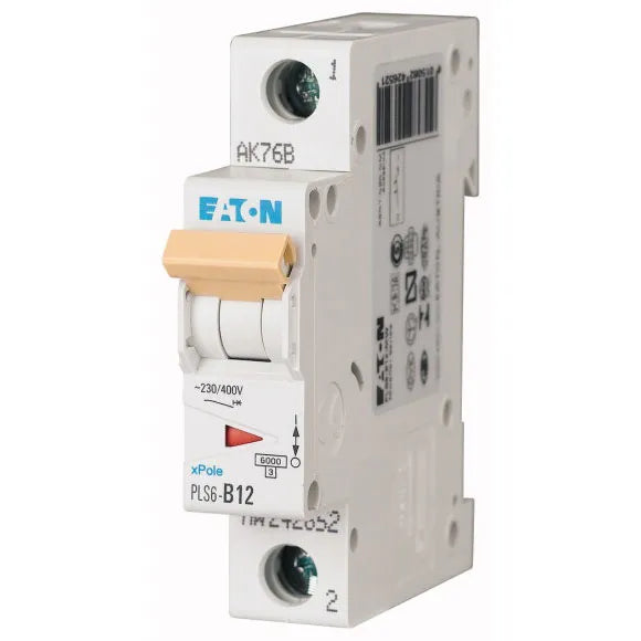 PLS6-C12-MW Xpole Interruptor termomagnético (ITM) 1P 12A 6kA Curva C