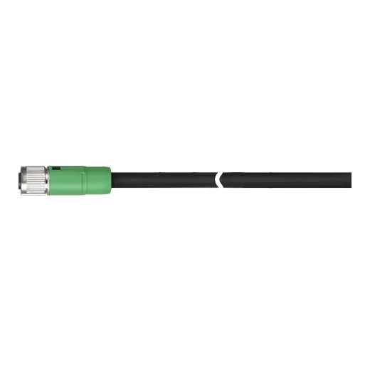 CID-5-VG Cable con conector hembra recto DC M12 12P 12 hilos 5mt IP65/IP67