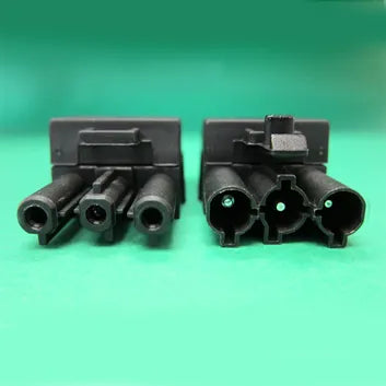 Conector enchufable estándar 3 polos 0.75-1.5mm² 18-16AWG 16A 250VCA Negro