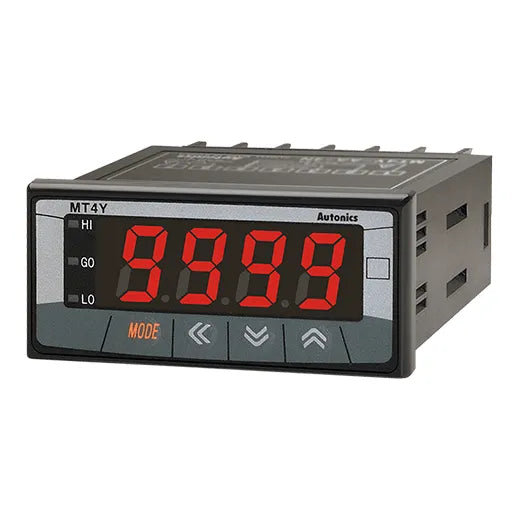 MT4Y-AV-40 Voltímetro AC de panel 72WX36Hmm 100-240VCA Relay