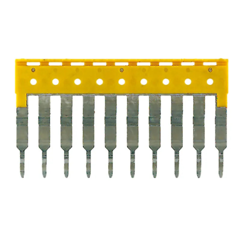 ZQV 2.5/10 Puente enchufable amarillo de 10 polos para WDU/ZDU/ZDK… de 2.5 mm²