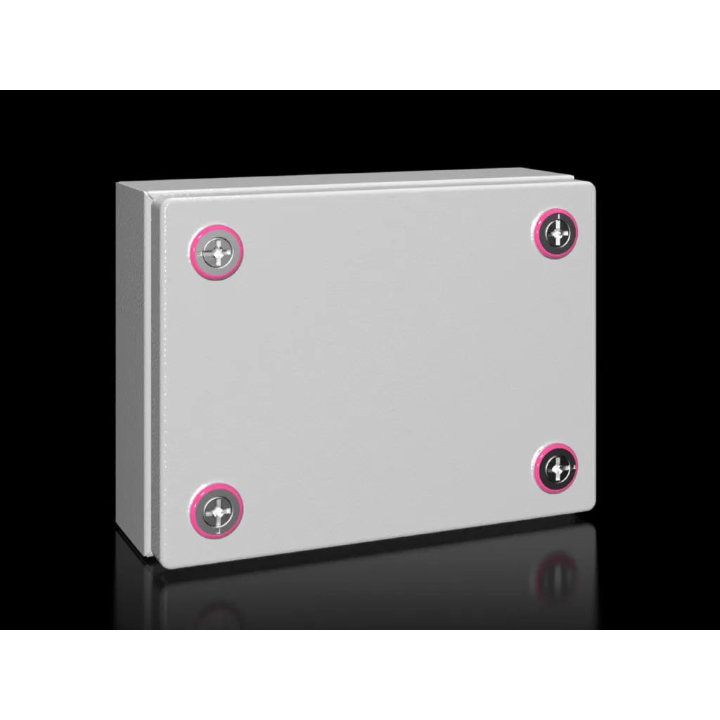 KX Caja de bornes de chapa de acero 150Hx200Wx80Dmm IP66 RAL7035 Sin placa.Mont