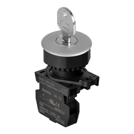 SELEC LLAVE C/RET 2P 30mm NA MOD 60°
