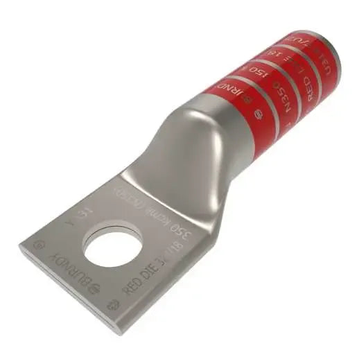 Zapata / terminal tipo ojillo de cobre estañado Barreno 1/2″ 350MCM