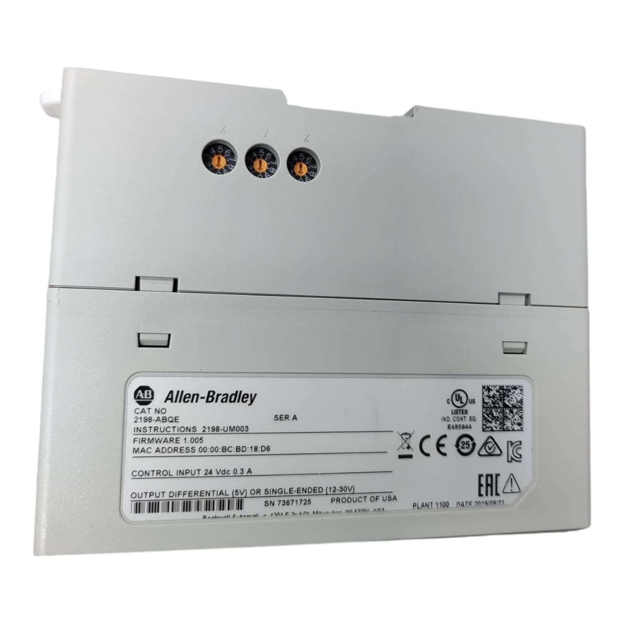 Allen Bradley 2198-ABQE Emulador de salida