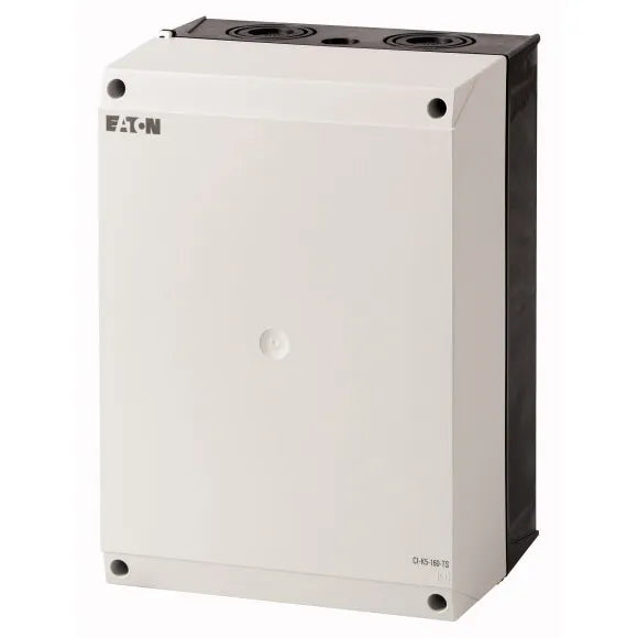 CI-K5-160-TS Caja aislada con riel de montaje 234Hx200Wx160D Montaje panel IP65