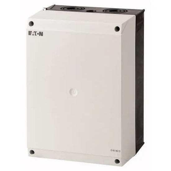 CI-K5-160-TS Caja aislada con riel de montaje 234Hx200Wx160D Montaje panel IP65
