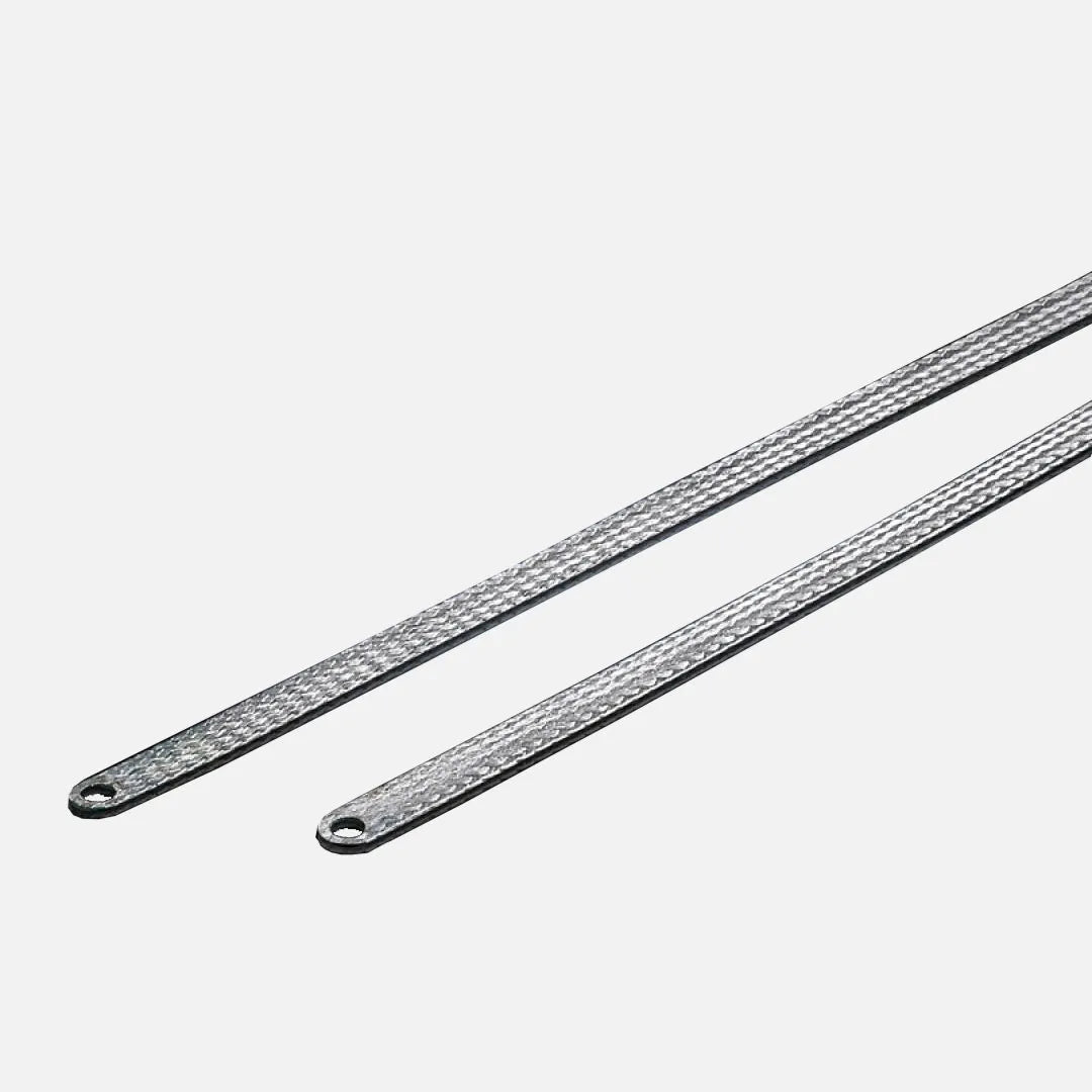 SZ Cinta plana trenzada de cobre estañado para puesta a tierra L200mm 10mm2