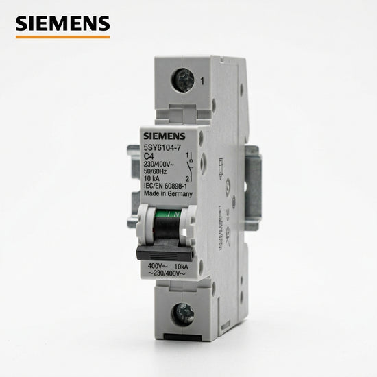 SIEMENS5SY6104-7 MCB C4 INTERRUPTOR TERMOMAGNETICO
