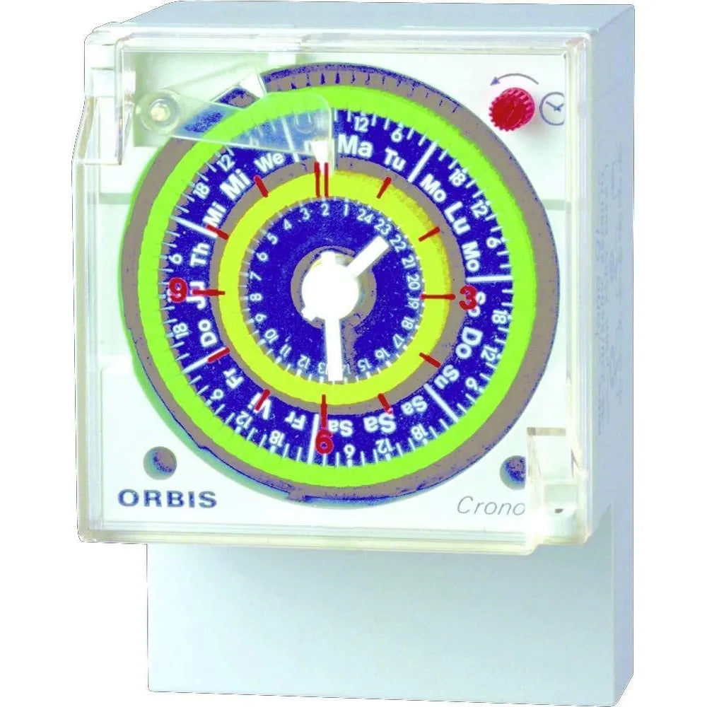 CRONO QRDD Interruptor horario analógico diario -diario con reserva de marcha *V