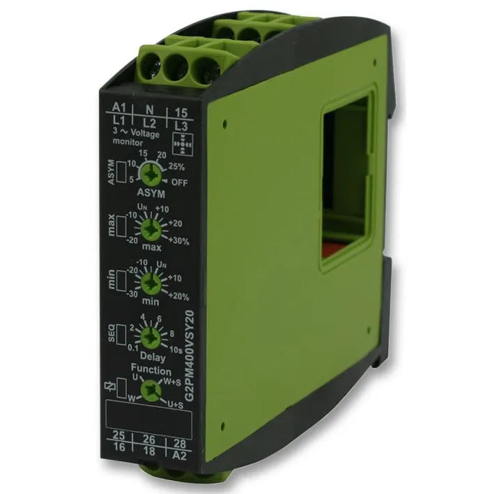 G2PM230VSY20 Monitor de voltaje trifásico L1+L2+L3+N 230/132VCA 2CO