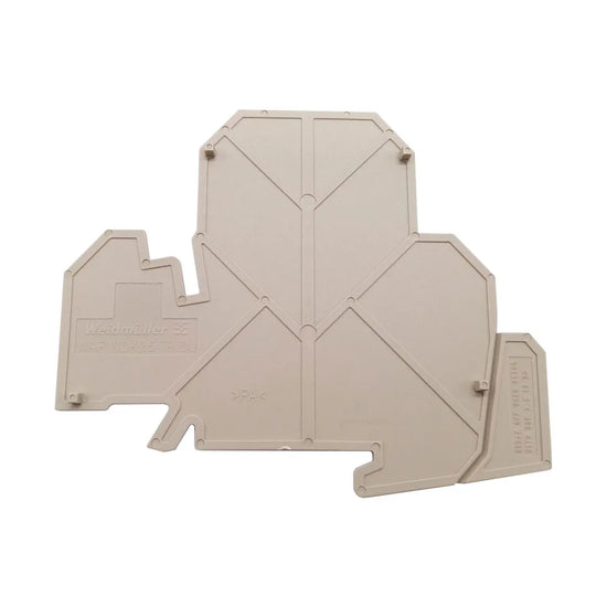 WAP WDK 2.5N/TR-DU Tapa final beige para clema WDK 2.5/TR-DU-PE